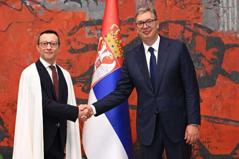 Presentation of Credentials by the Ambassador of Algeria to the Republic of Serbia