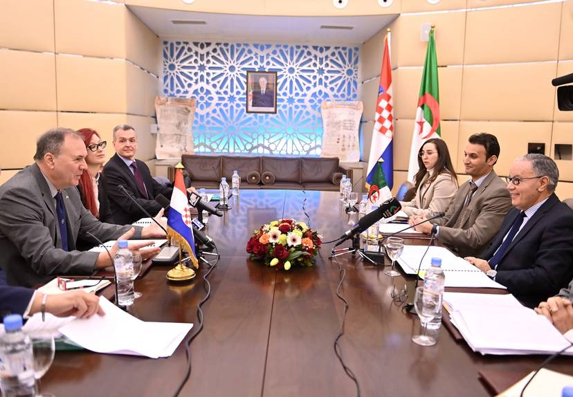 The Third Session of the Algerian-Croatian Political Consultations was held in Algiers