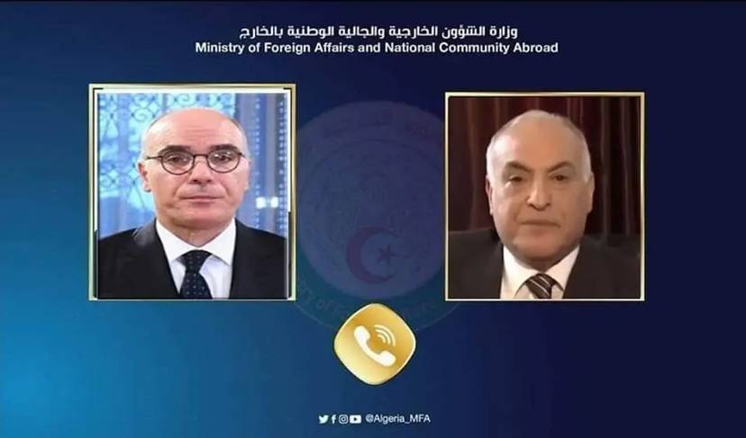 Minister Attaf holds phone talks with his Tunisian counterpart